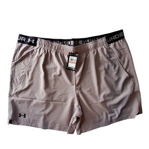 Under Armour Mens Size 3XL Vanish Woven Shorts Fitted Light Gray Gym Activewear